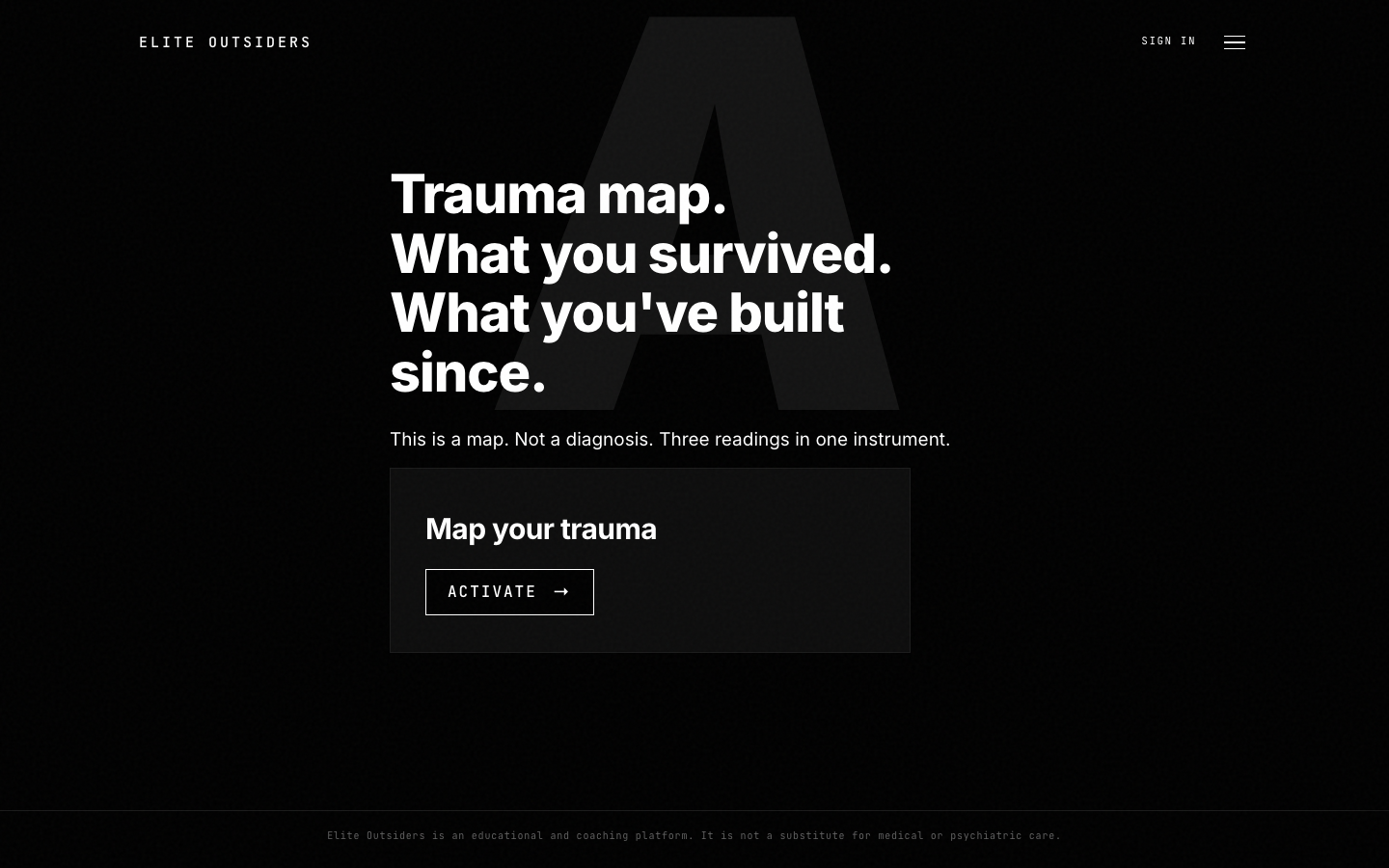 EO trauma map